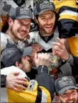  ?? Matt Freed/Post-Gazette ?? The Penguins last kissed the Stanley Cup in 2017 — still recent enough history to conjure the ‘D’ word.