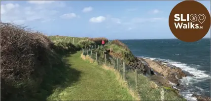  ??  ?? Aughris Head in West Sligo is a spectacula­r walk to enjoy.