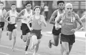  ?? STEPHEN M. DOWELL/STAFF FILE PHOTO ?? Freedom’s Timothy Doyle (1) won region 800 and 1,600 races to head to state next week as a Class 4A favorite.