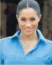  ?? EFE ?? Meghan Markle, en un acto solidario.