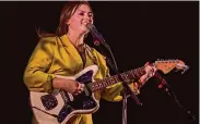  ?? Barry Brecheisen/Getty Images 2021 ?? Indie rock singer Angel Olsen’s Songs From the Archive Tour is set to begin on Sept. 8.