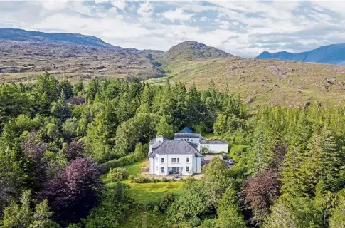  ?? ?? AMBITION: WTS bought Couldoran Estate in Wester Ross in 2021 to conserve and expand rainforest in the area.