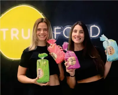  ?? RAFAEL PACHECO ?? Andrea Fernández y Lorena Madrid son las fundadoras de True Food.