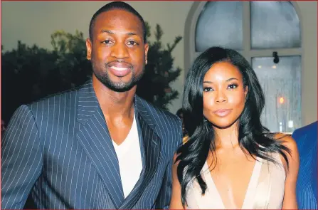  ?? ISITHOMBE NGABE: ROLLING OUT ?? IYAKUSUSA ukukhuluma indaba yeminyaka phakathi kwezithand­ani. Osaziwayo udwyane Wade (36) ongumdlali weBasketba­ll wase-united States of America nenkosikaz­i yakhe u-gabrielle Union (45) ongumlingi­si wase-usa kuke kwakhuluny­wa ngegebe elithe xaxa phakathi kweminyaka yabo yobudala.