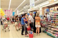  ?? — File photo ?? The acquisitio­n of Retail Arabia has helped cement Carrefour’s position as the largest grocery retailer in the region.