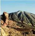  ?? Foto: Hofmann ?? Spaniens höchster Berg: der Teide. Auf Teneriffa bereiten sich die FCA Profis auf die Rückrunde vor.