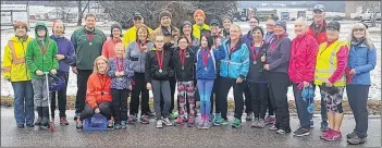  ?? CONTRIBUTE­D ?? The Learn to Run Program in Bridgetown has been a popular way to get into running even if you don’t think you can do it. When the program starts in January, 2019, it will include a Learn to Walk Program as well.