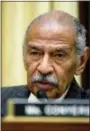  ?? ANDREW HARNIK - THE ASSOCIATED PRESS ?? In this 2016 file photo, Rep. John Conyers, D-Mich., ranking member on the House Judiciary Committee, speaks on Capitol Hill in Washington during a hearing.