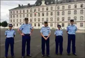  ?? (DR) ?? Les cinq gendarmes défileront aujourd’hui.