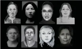  ?? Photograph: Interpol ?? ‘It’s horrendous to go all these years without knowing what’s happened’: some of the 22 victims police want to identify.