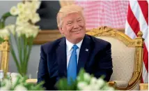  ?? PHOTO: REUTERS ?? US President Donald Trump yearns to be loved, to be admired. Praise is the fuel he runs on, says Joe Bennett. But his stupidity and vanity have trapped him in a job that is utterly beyond him.