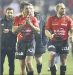  ?? e (Photo Luc Boutria/ Frank Muller) ?? Vincent Clerc sera applaudi par tout un stade s’il venait à inscrire son essai.