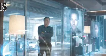  ??  ?? Ruffalo as Bruce Banner in ‘Avengers: Endgame’. — Courtesy of Marvel Studios