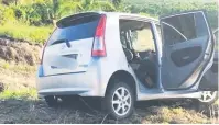  ?? ?? MAUT: Kereta yang dinaiki mangsa terbabas dan bertembung dengan sebuah lagi kereta.