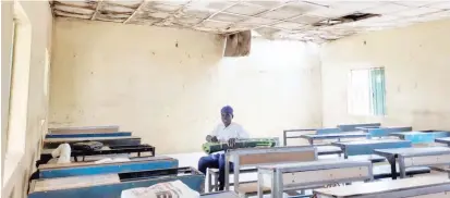  ?? PHOTO: NAN ?? Special school classroom in Gombe