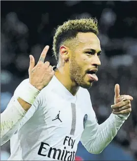  ?? FOTO: GETTY ?? Neymar (28 años) tiene contrato con el PSG hasta el 30 de junio de 2022