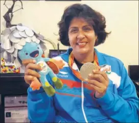  ??  ?? Paraathlet­e Deepa Malik won silver in Rio Olympics 2016.