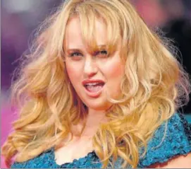  ?? PHOTO: NEIL HALL/REUTERS ?? Actor Rebel Wilson has starred in the Pitch Perfect films