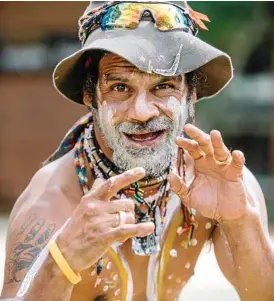  ?? Photos: Contribute­d ?? HARMONY DAY: Cameron Dickman celebrates Harmony day at USQ.