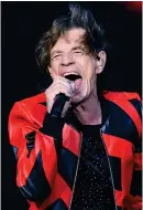  ?? ?? Show: Mick Jagger at Anfield