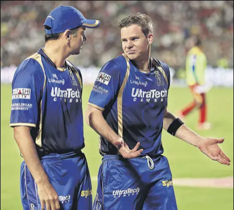  ?? SPORTZPICS/IPL ?? Steve Smith was part of Rajasthan Royals from 2014 before they were banned for two years in 2016.