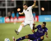  ?? MLS ?? Inter Miami winger Lewis Morgan said last week’s 2-1 loss to Orlando City was ‘a difficult pill to swallow’ but expects the team to rebound against Philadelph­ia.