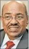  ??  ?? OMAR AL-BASHIR