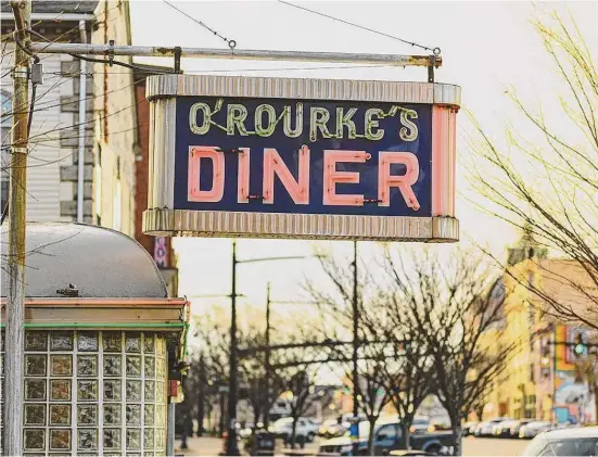  ?? Winter Caplanson/ Contribute­d photo ?? After more than four decades cooking banana bread French toast, steamed cheeseburg­ers and Dubliner omelets with corned beef hash, Brian O’Rourke, of O’Rourke’s Diner in Middletown, is considerin­g his next steps.