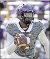  ?? RON JENKINS / AP ?? TCU quarterbac­k Trevone Boykin has the potent Horned Frogs clicking on all cylinders on offense.