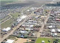  ?? GUSTAVO CASTAING ?? Enorme. La feria agrícola más importante de la región ya tiene fecha y lugar, y los principale­s expositore­s ya aseguraron su lugar.