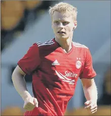  ??  ?? POPULAR Aberdeen fans will be sad to see winger go