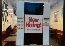  ?? NAM Y. HUH/ASSOCIATED PRESS ?? The US labor market has shown resiliency as the Federal Reserve works to get inflation back down to its 2 percent target.