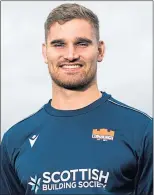  ??  ?? Edinburgh’s Scotland man James Lang