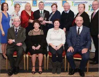  ??  ?? Sligo County Committee with Company Secretary Jude Feehan taken at the Area Awards in Johnstown House Kildare in November.