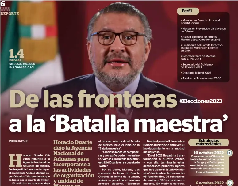 De las fronteras a la 'Batalla maestra' - PressReader