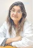  ??  ?? La Dra. Carolina Velázquez, jefa de Neurología del IPS.