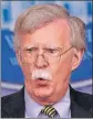  ?? REUTERS ?? US NSA John Bolton