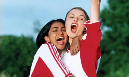  ?? ?? Parminder Nagra and Keira Knightley in Bend It Like Beckham. Photograph: Sky/Sportsphot­o/Allstar