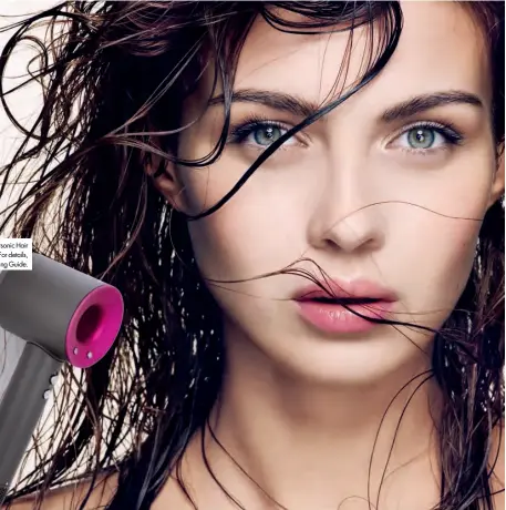  ??  ?? Dyson Supersonic Hair Dryer ($500). For details, see Shopping Guide.