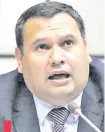  ??  ?? Derlis Maidana (ANR, cartista), presidente de la comisión de Asuntos Constituci­onales de la Cámara de Diputados.