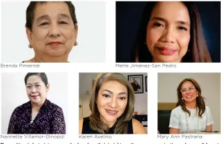  ?? CONTRIBUTE­D PHOTOS Mary Ann Pastrana ?? Nannette Villamor-Dinopol
Karen Avelino
Merle Jimenez-San Pedro
The maritime industry’s top women leaders share their insights on the presence, protection and accomplish­ments of women in the global shipping arena.