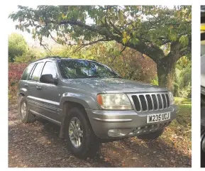  ??  ?? Grand Cherokee ...the Cherokee’s big brother. Well, what can I say other than it’s rather grand! And very capacious.