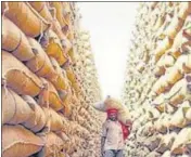  ??  ?? The Pungrain, an undertakin­g of the department of food and civil supplies, looks after the purchase, storage and dispatch of the grain in Punjab.