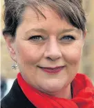  ??  ?? > Plaid leader Leanne Wood