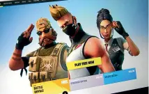  ??  ?? Playing Fortnite has led some young players to learn a whole new set of life skills.