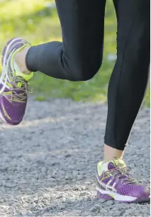  ?? JOHN KENNEY ?? Before hitting the pavement, head to a local running store and let the experts fit you with shoes that will keep your feet happy.