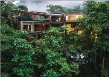  ??  ?? Mashpi Lodge: all the options a modern ecotourist could want