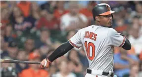  ?? TROY TAORMINA/USA TODAY SPORTS ?? Adam Jones has signed a one-year, $3 million contract with $2 million in incentives with the Diamondbac­ks.