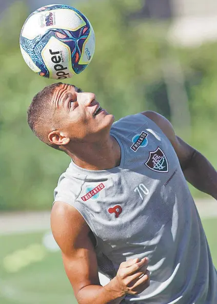  ?? NELSON PEREZ / FLUMINENSE F.C. ?? O dono da bola: Richarliso­n fez dois gols e deu passe para Renato Chaves virar o jogo, quinta-feira