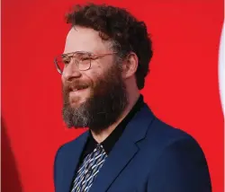  ?? (Mario Anzuoni/Reuters) ?? SETH ROGEN at the premiere for the film ‘Good Boys’ in Los Angeles last month.